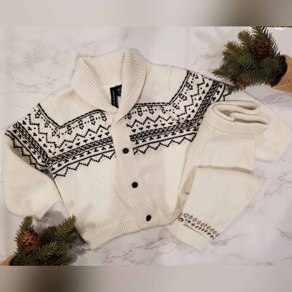 Janie & Jack Fair Isle Set, 12 m